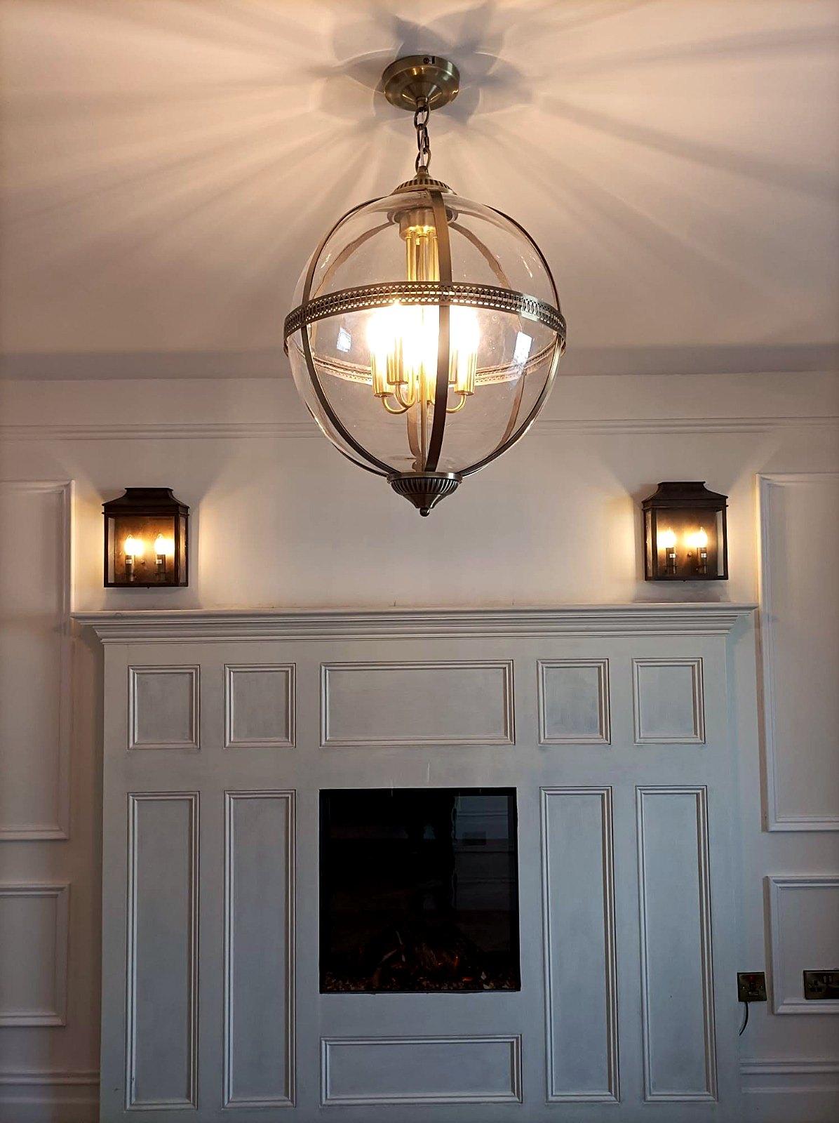 Sitting-room feature lighting